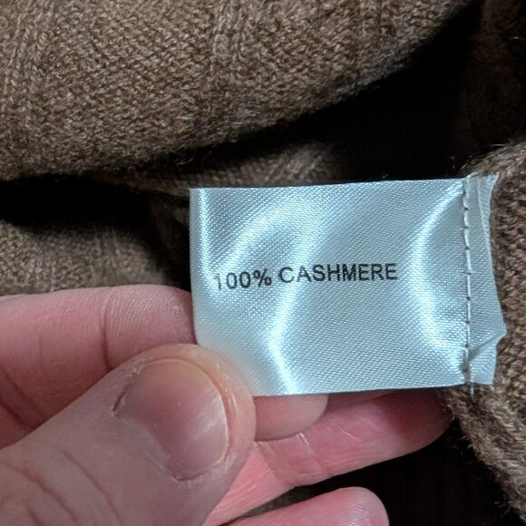 C/89 Mens 100% Cashmere Cable Knit Sweater Size:Small - Picture 5 of 5